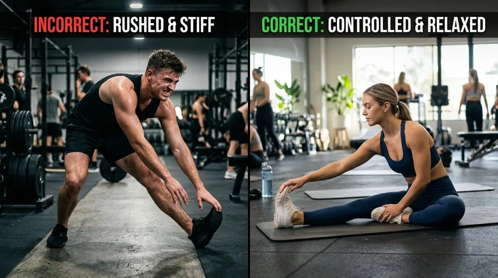 Supporting illustration 2 for Stretching Techniques to Prevent Injuries During Workouts: Safe Fitness Guide