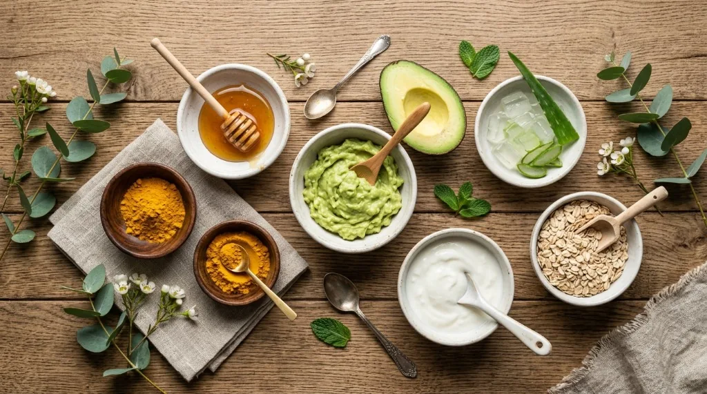 Supporting illustration 5 for DIY Face Masks: Ten Recipes Reconsidered for Skin Safety
