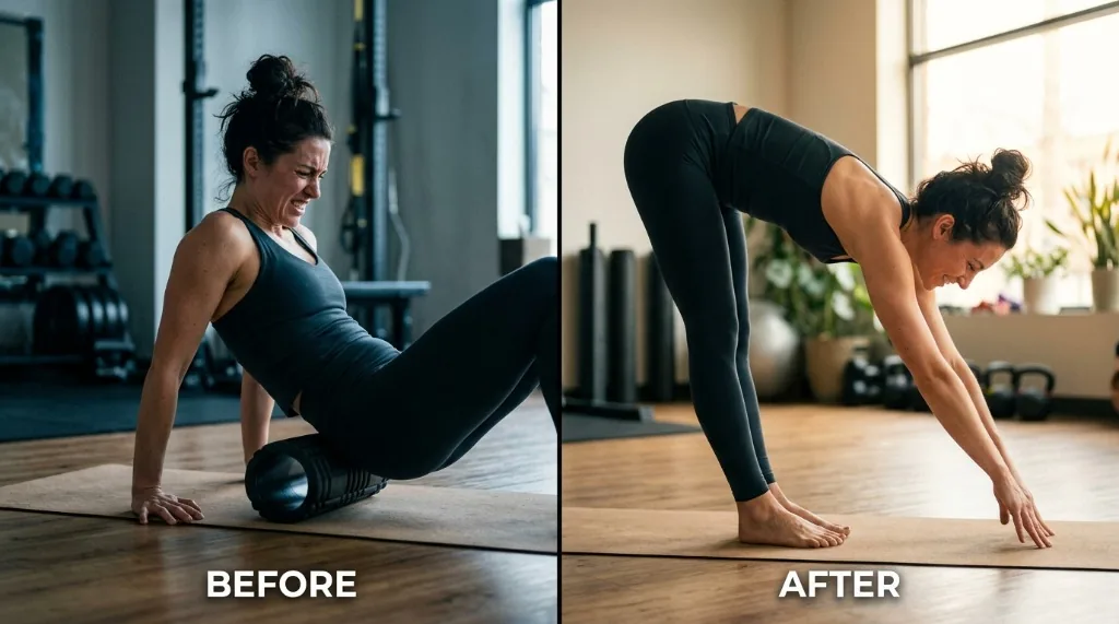Supporting illustration 2 for How to Use Foam Rollers to Improve Muscle Flexibility and Recovery gradually