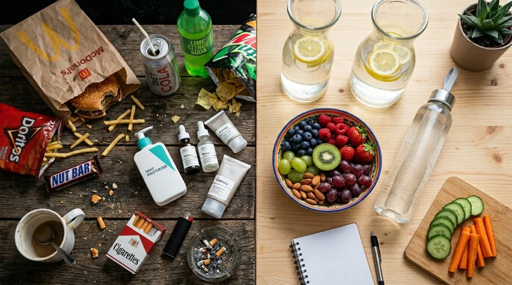 Diet, Hydration, and Skin: Keeping Claims Realistic