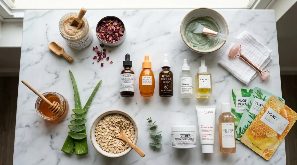 Supporting illustration 4 for Weekly Skincare Routine for Long-Lasting Glow (Step-by-Step Natural Plan)