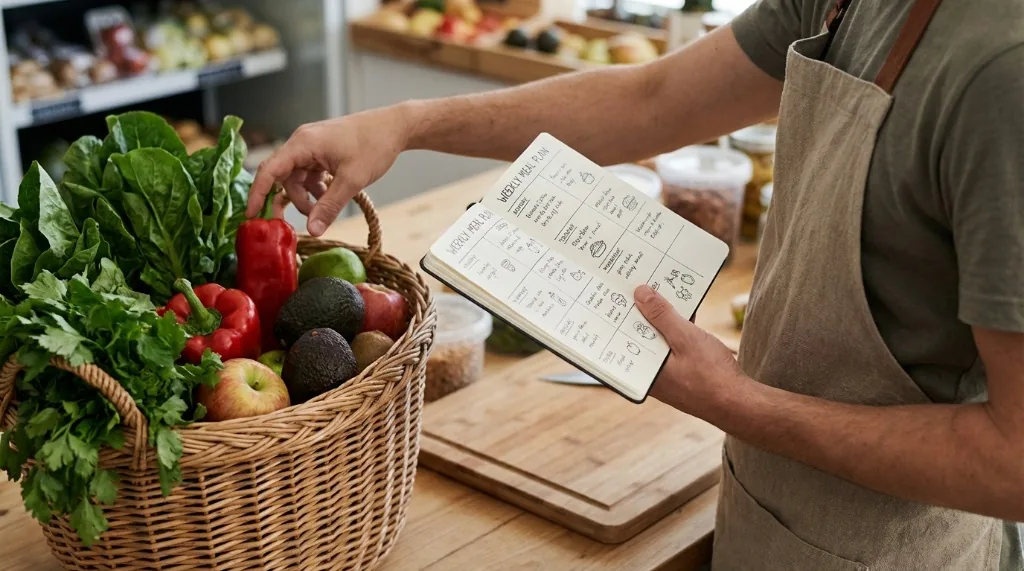 Supporting illustration 2 for How to Plan a Healthy Weekly Meal Schedule for Better Nutrition and Weight Management