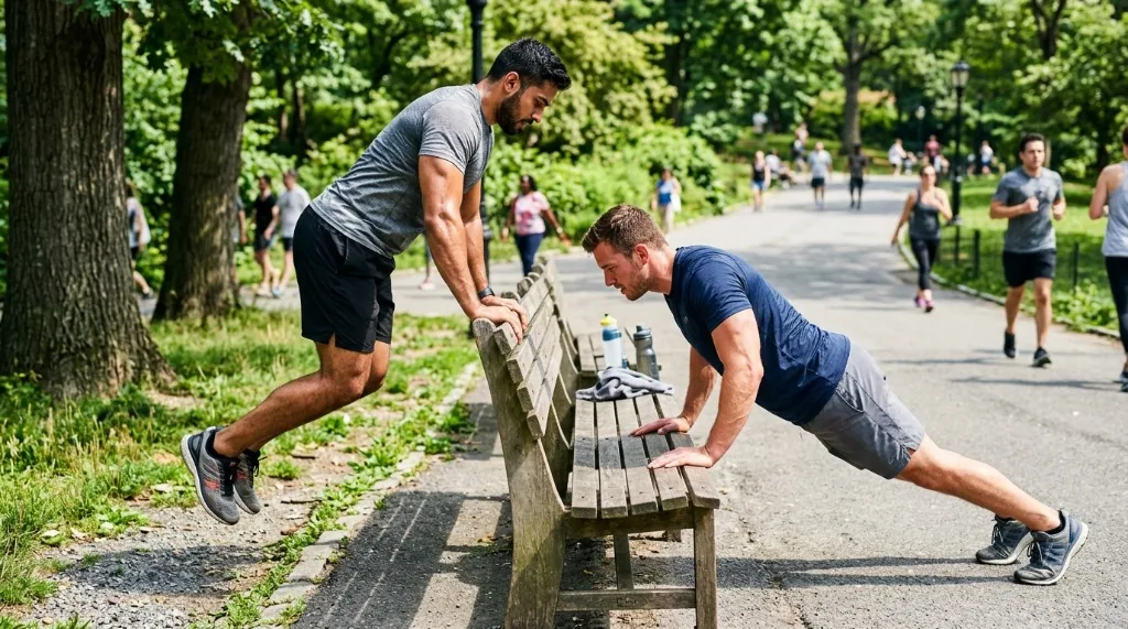 Supporting illustration 3 for Outdoor Exercise Ideas Beyond the Gym