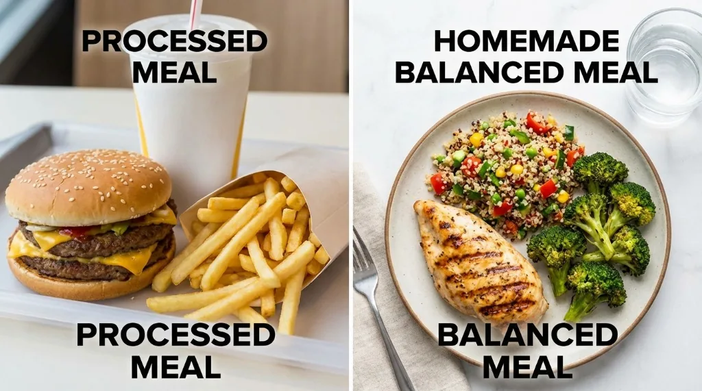 Supporting illustration 3 for How to Reduce Processed Foods in Your Diet for Better Health