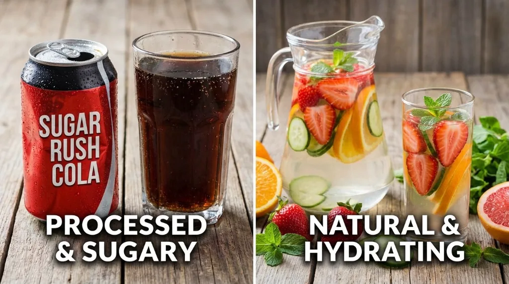Supporting illustration 2 for Healthy Drinks That Replace Sugary Beverages for Better Hydration and Health