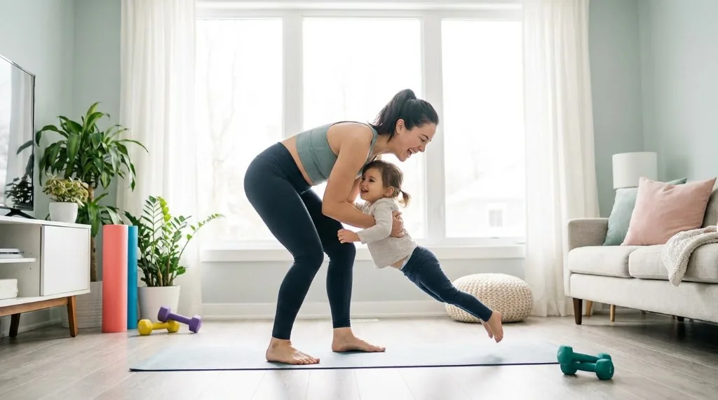 Supporting illustration 2 for Starting a Home Workout Routine