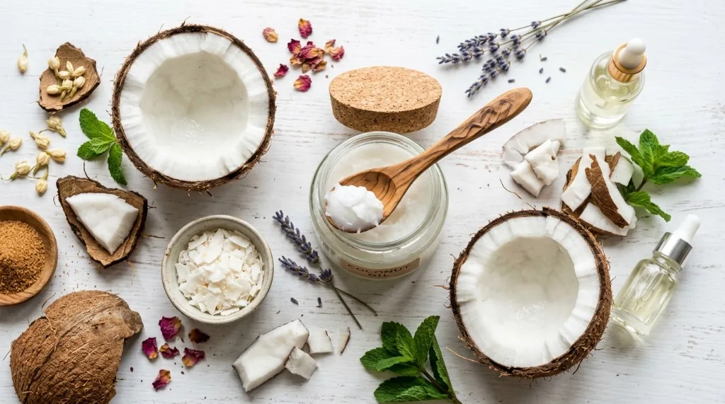Supporting illustration 5 for Coconut Oil for Skin: Evidence, Limits, and Safety