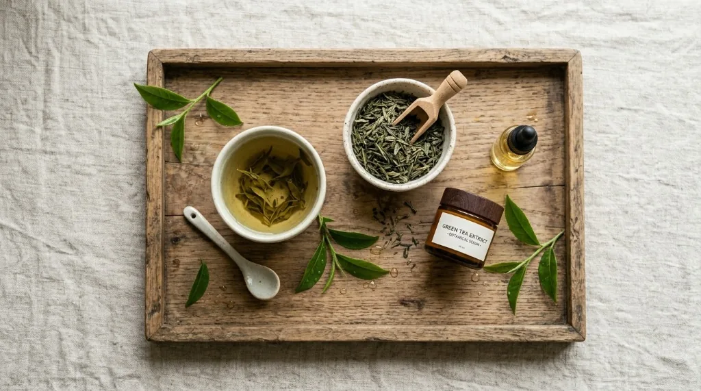 Supporting illustration 4 for Green Tea for Skin: Evidence, Limits, and Safety