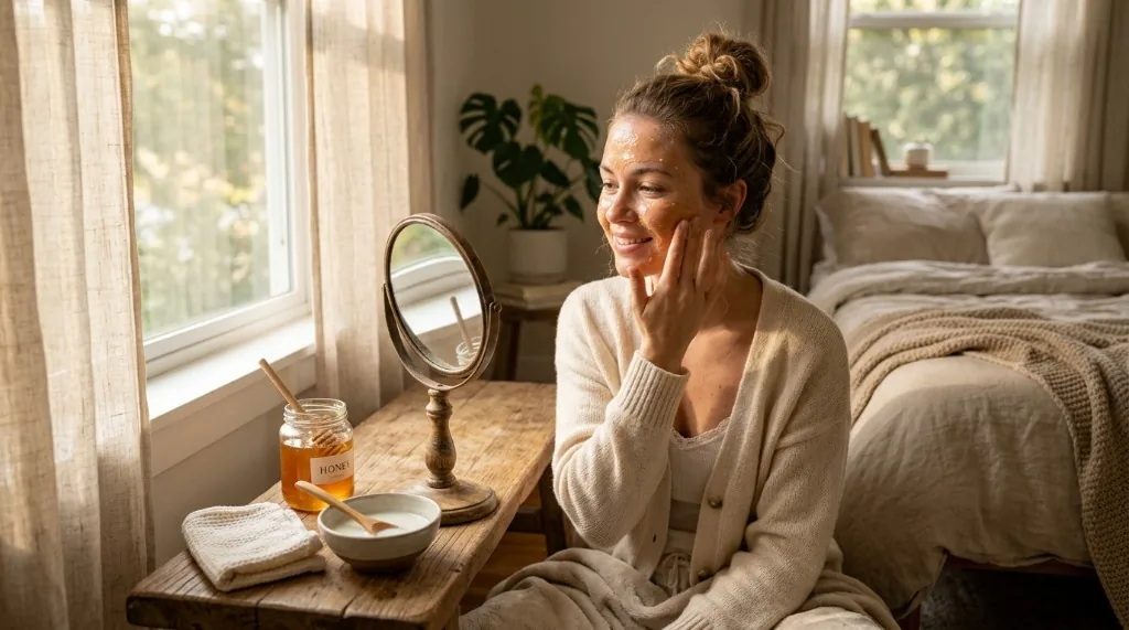Honey and Milk for Skin: Evidence, Limits, and Safety