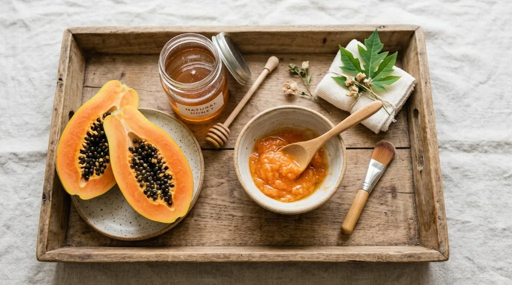 Supporting illustration 3 for Papaya and Honey for Skin: Evidence, Limits, and Safety