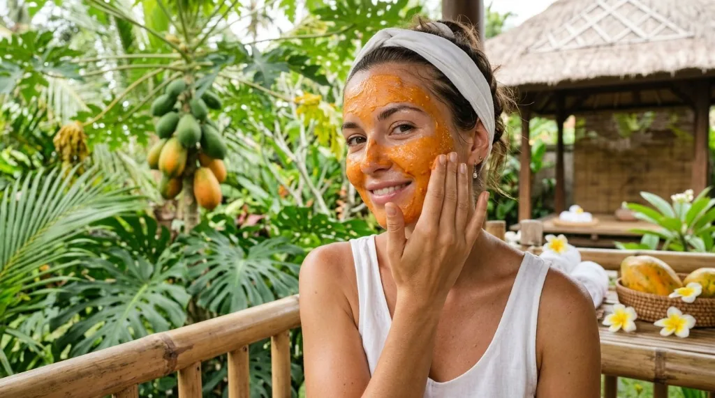 Papaya for Skin: Evidence, Limits, and Safety