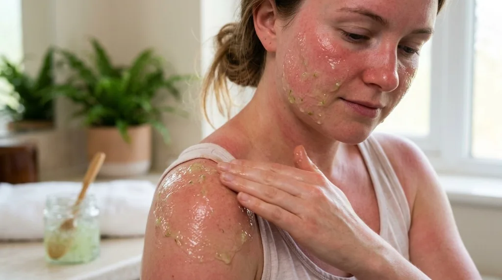 Aloe Vera and Cucumber for Skin: Evidence, Limits, and Safety