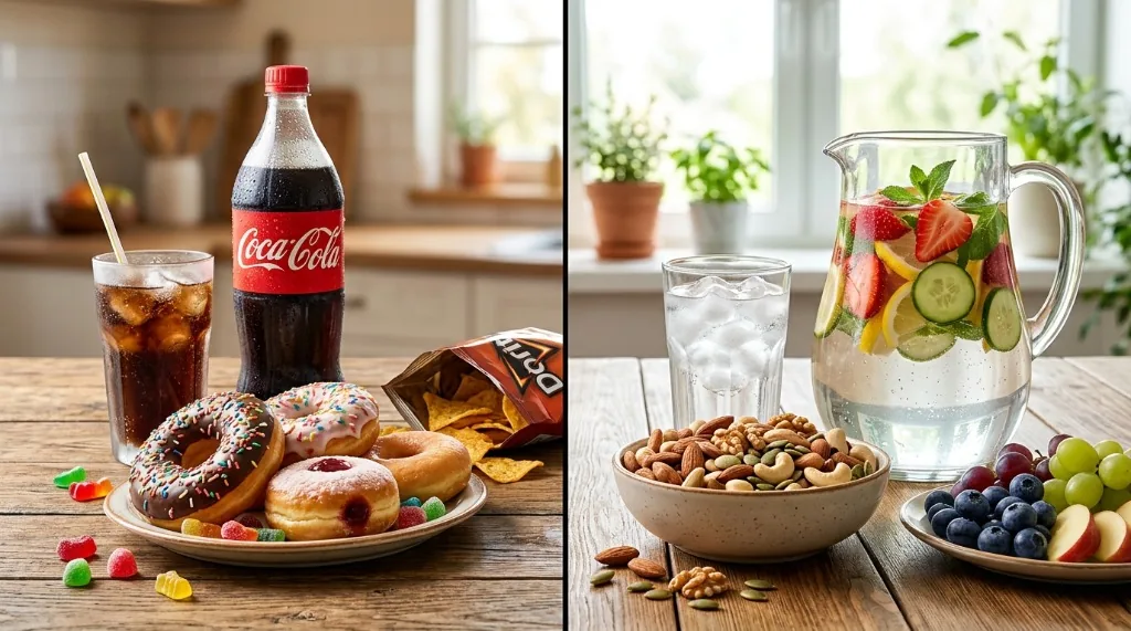 Easy Swaps to Reduce Sugar and Calories Daily Without Feeling Deprived